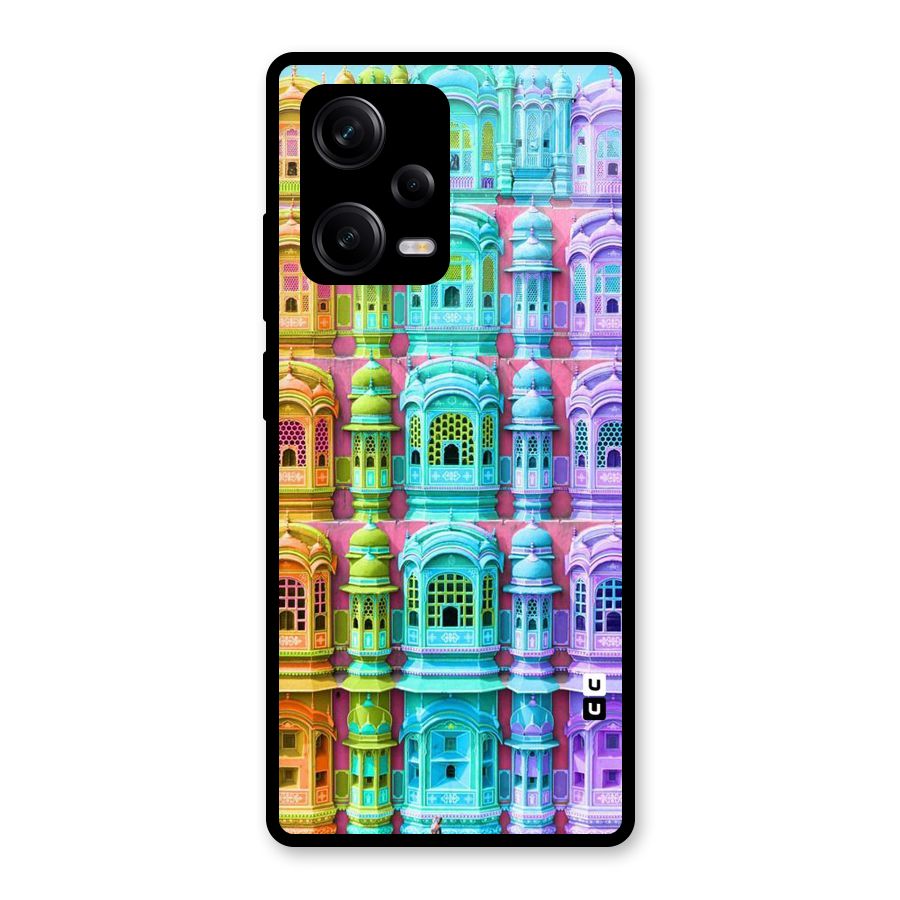 Fancy Architecture Glass Back Case for Redmi Note 12 Pro