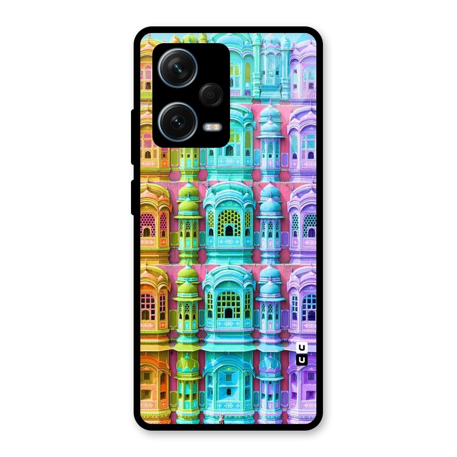 Fancy Architecture Glass Back Case for Redmi Note 12 Pro Plus 5G
