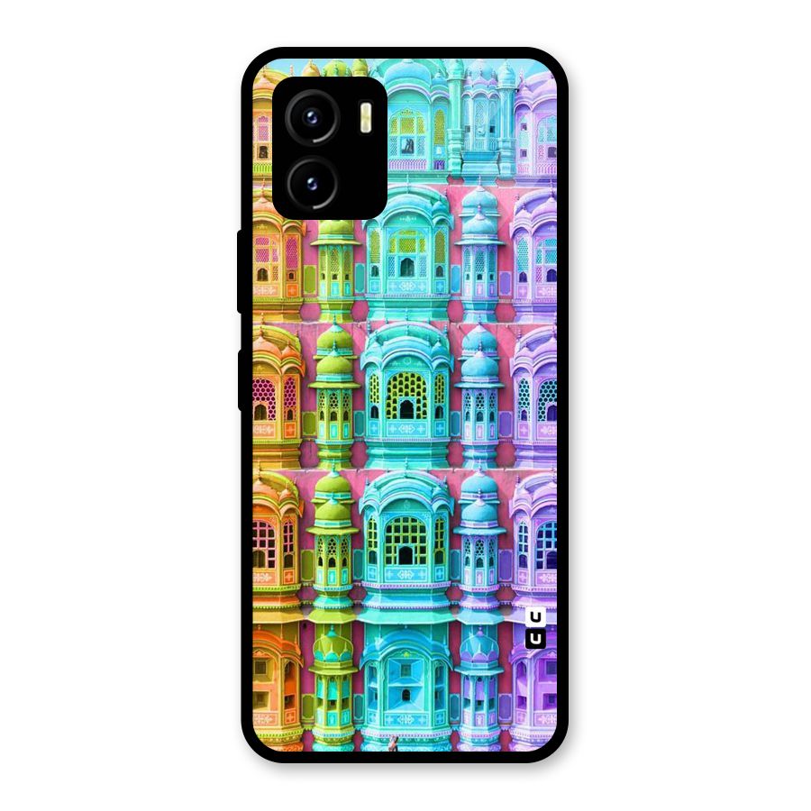 Fancy Architecture Glass Back Case for Vivo Y15s