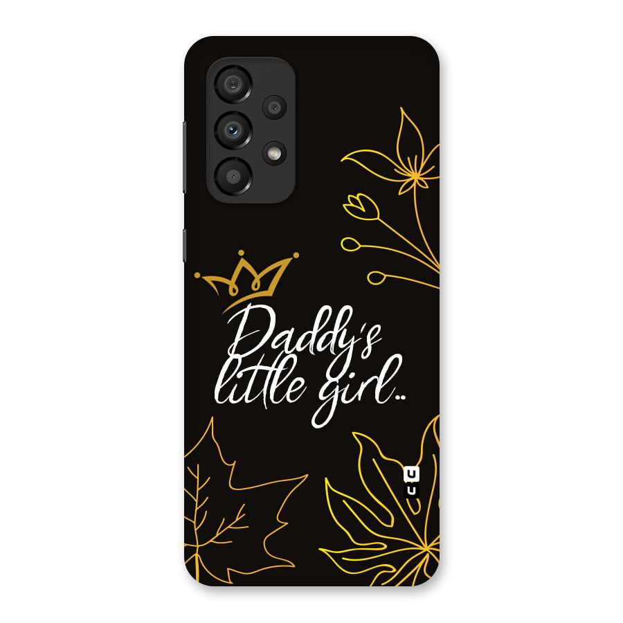 Favorite Little Girl Back Case for Galaxy A33 5G