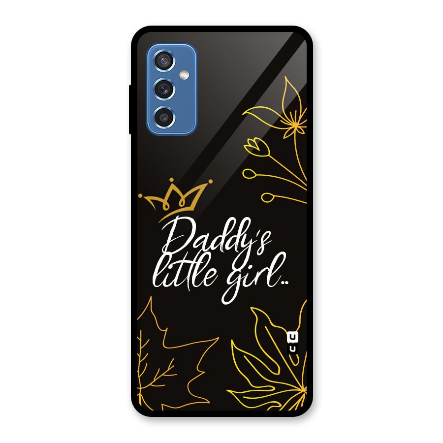 Favorite Little Girl Glass Back Case for Galaxy M52 5G