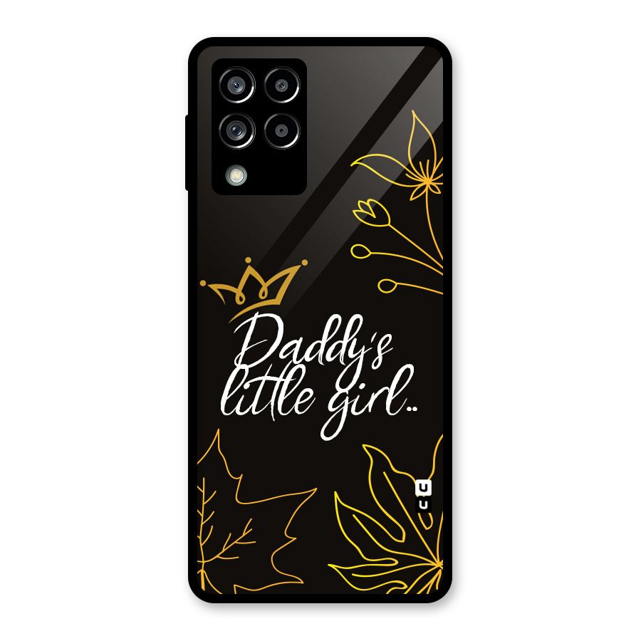 Favorite Little Girl Glass Back Case for Galaxy M53 5G