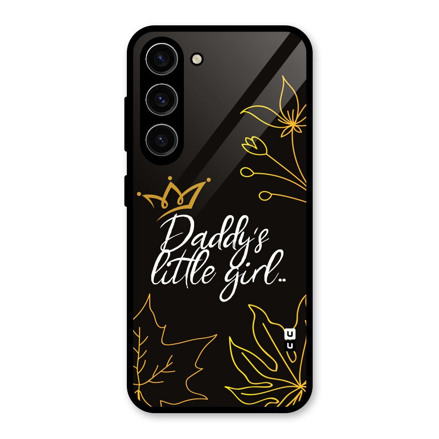 Favorite Little Girl Glass Back Case for Galaxy S23
