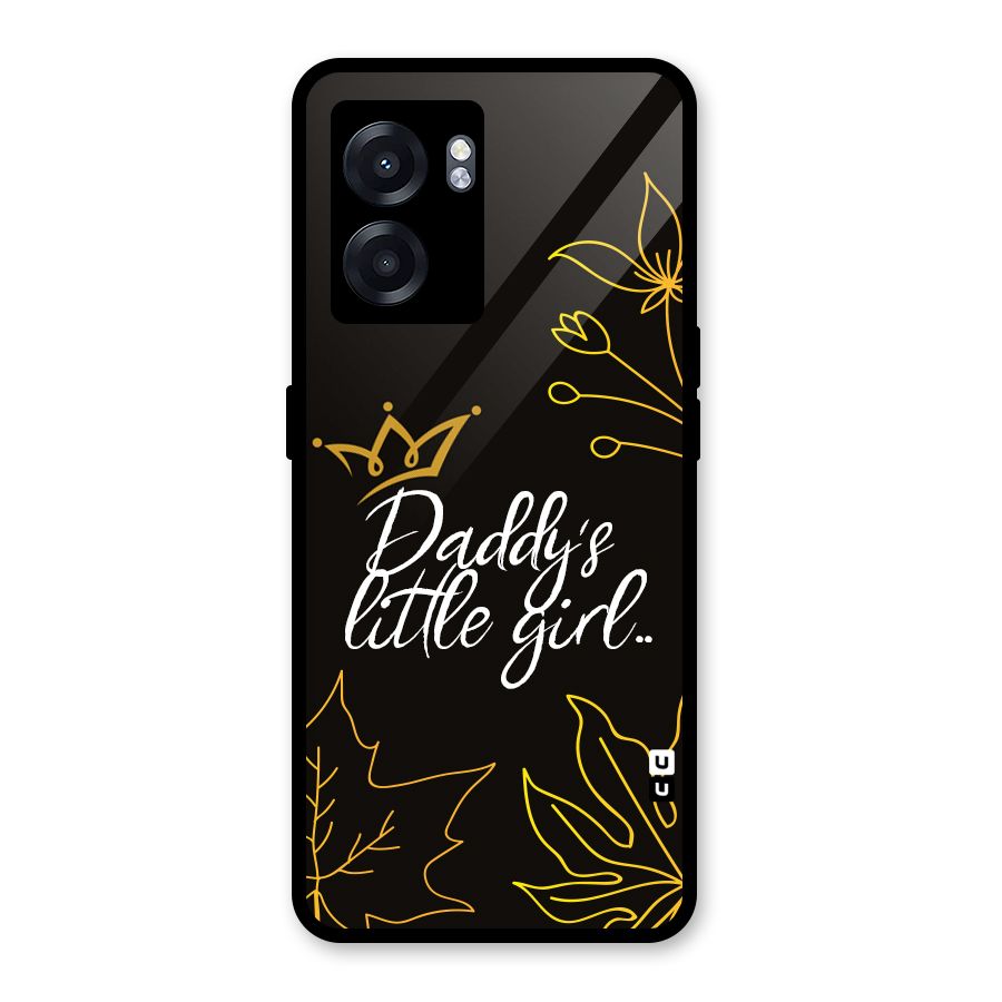 Favorite Little Girl Glass Back Case for Oppo K10 (5G)