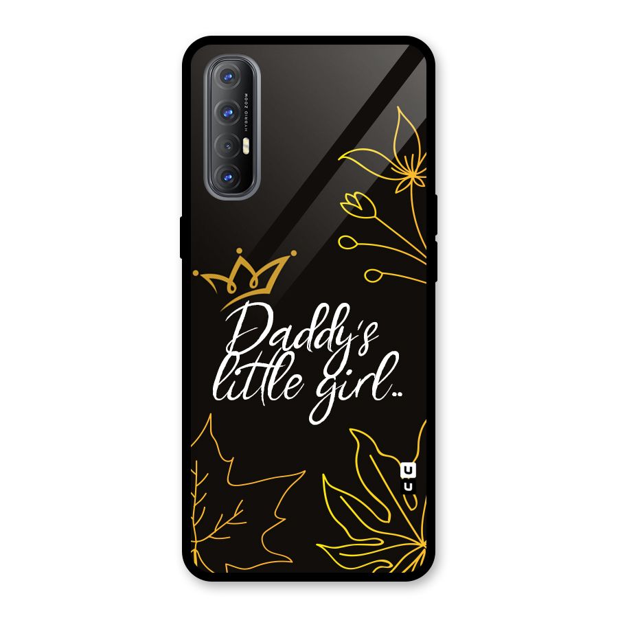 Favorite Little Girl Glass Back Case for Oppo Reno3 Pro