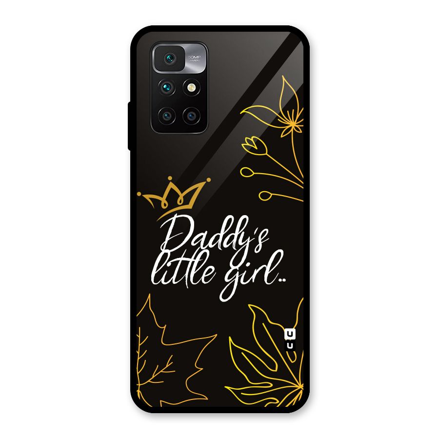 Favorite Little Girl Glass Back Case for Redmi 10 Prime