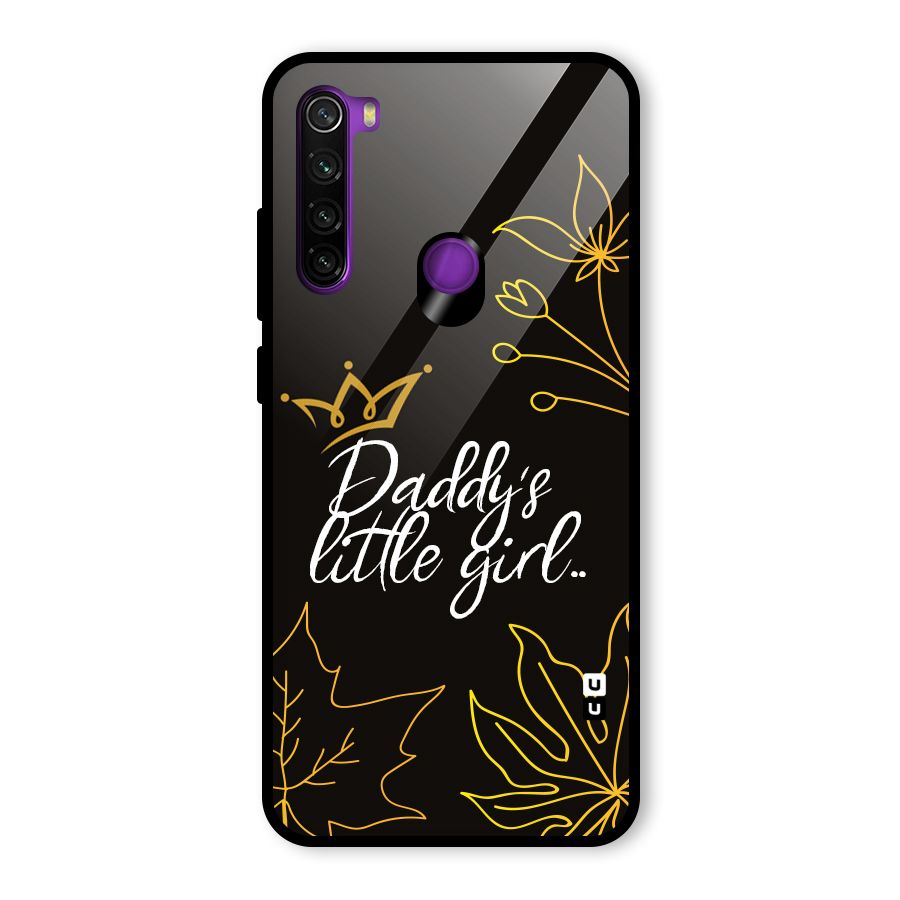Favorite Little Girl Glass Back Case for Redmi Note 8