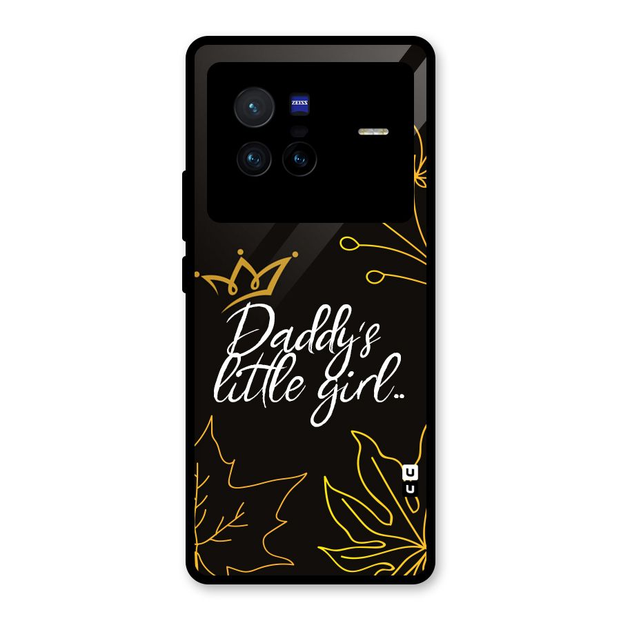 Favorite Little Girl Glass Back Case for Vivo X80