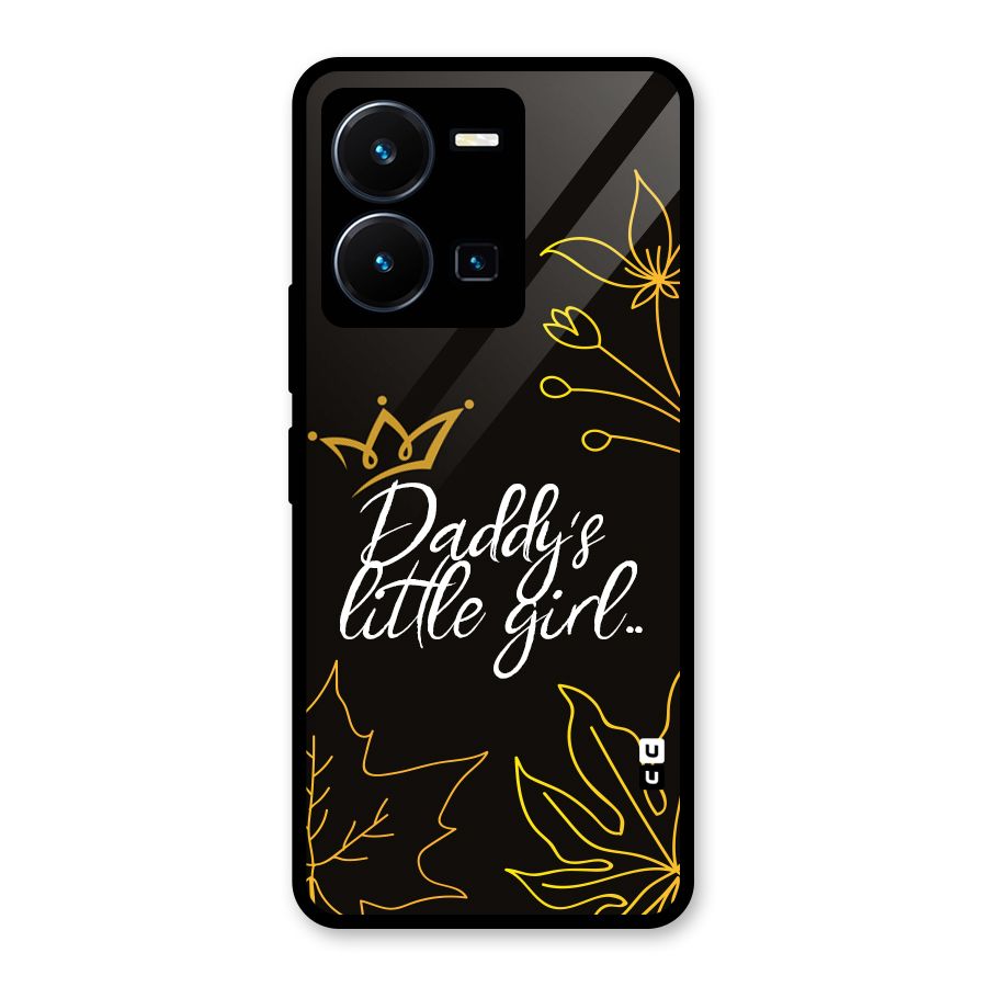 Favorite Little Girl Glass Back Case for Vivo Y35