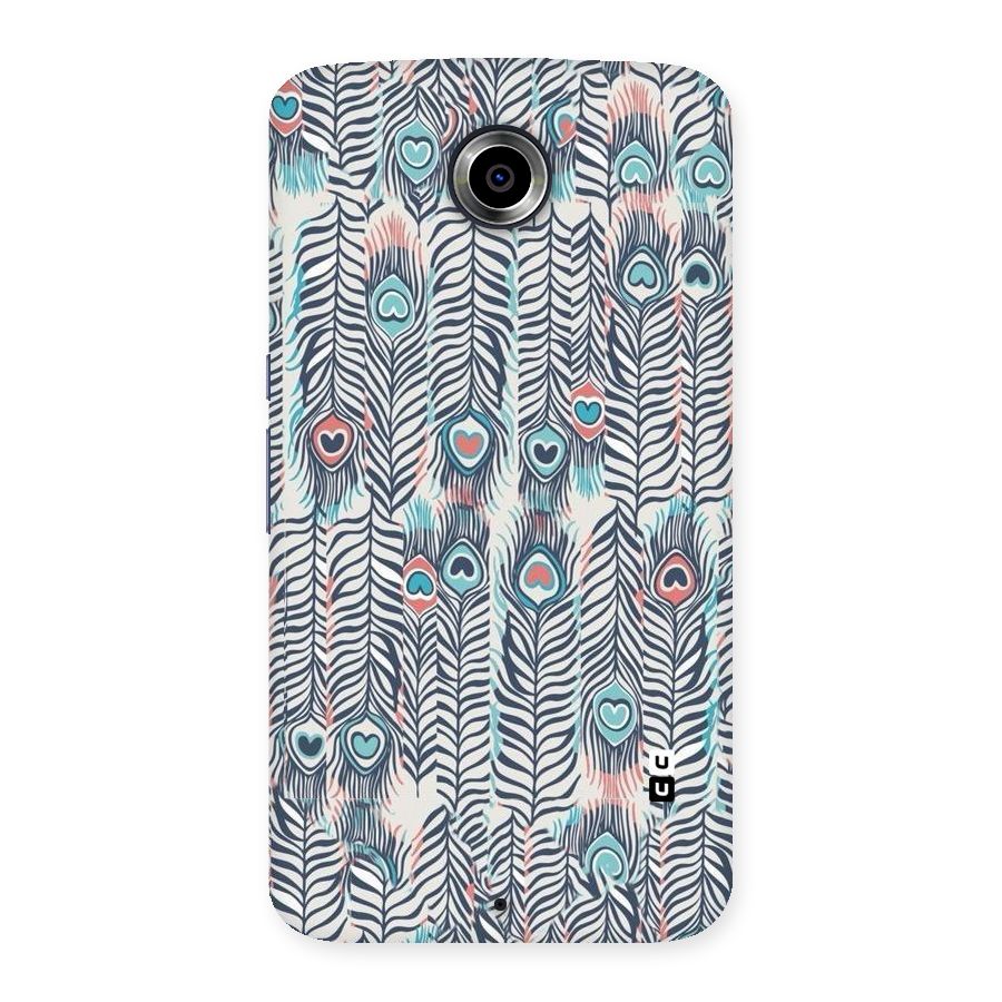Feather Art Back Case for Nexsus 6