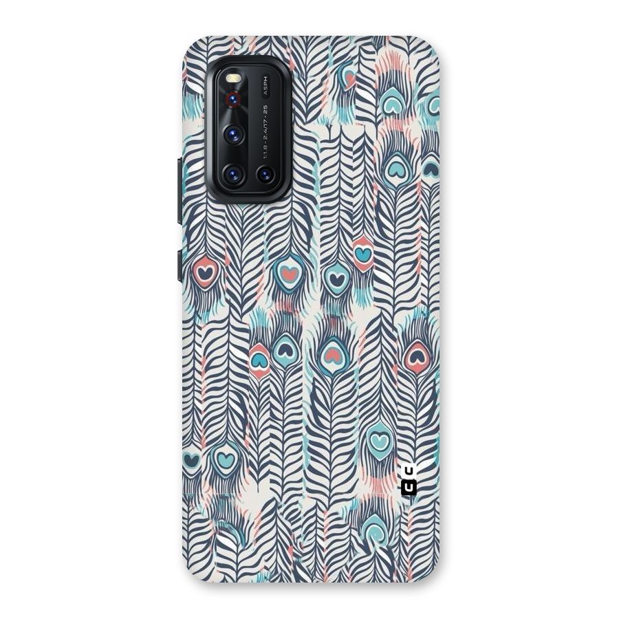 Feather Art Back Case for Vivo V19
