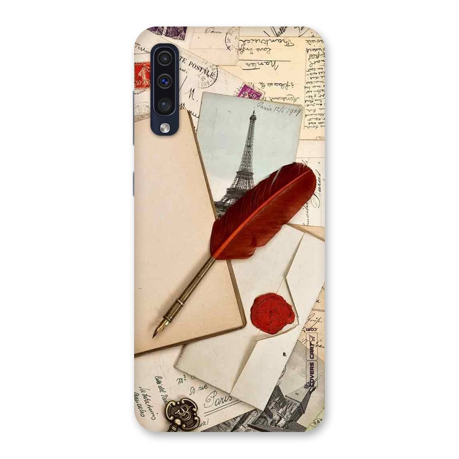 Feather Beauty Back Case for Galaxy A50s