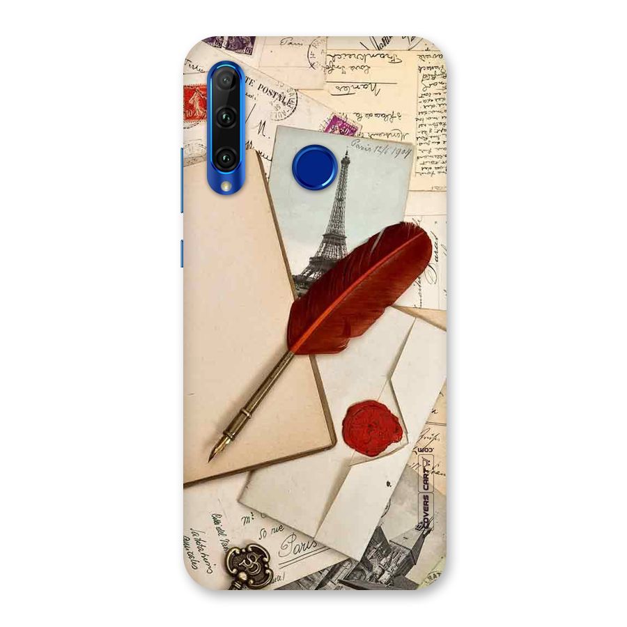 Feather Beauty Back Case for Honor 20i