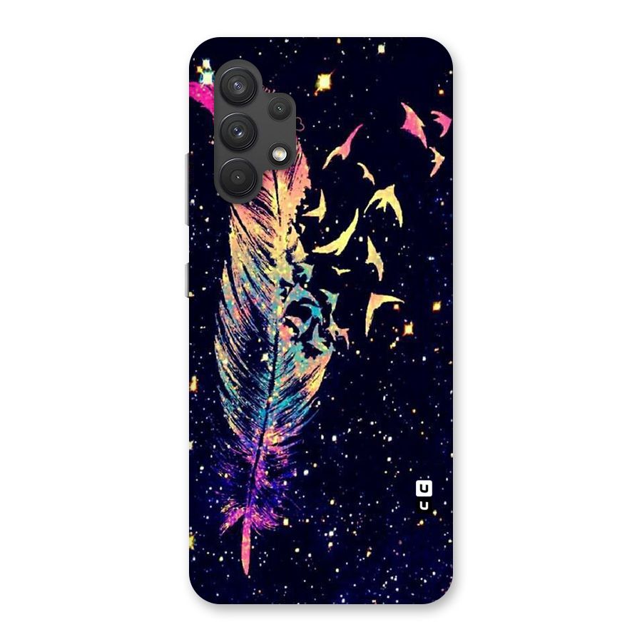 Feather Bird Fly Back Case for Galaxy A32