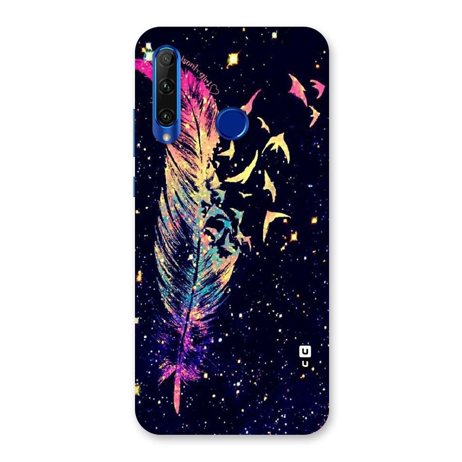 Feather Bird Fly Back Case for Honor 20i