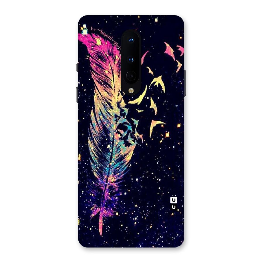 Feather Bird Fly Back Case for OnePlus 8