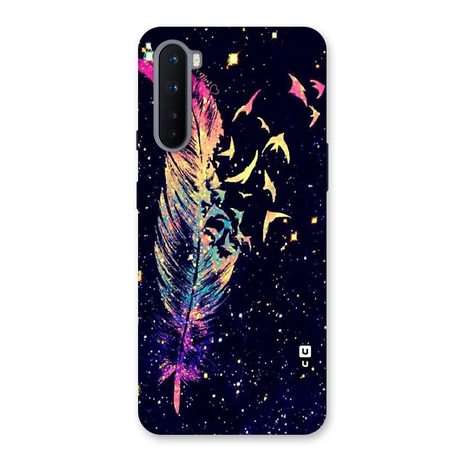 Feather Bird Fly Back Case for OnePlus Nord