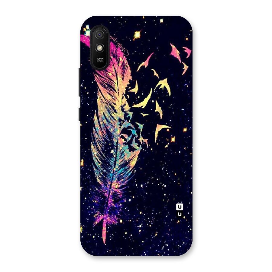 Feather Bird Fly Back Case for Redmi 9A
