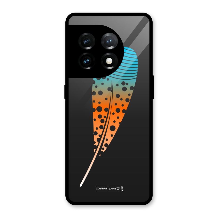 Feather Glass Back Case for OnePlus 11