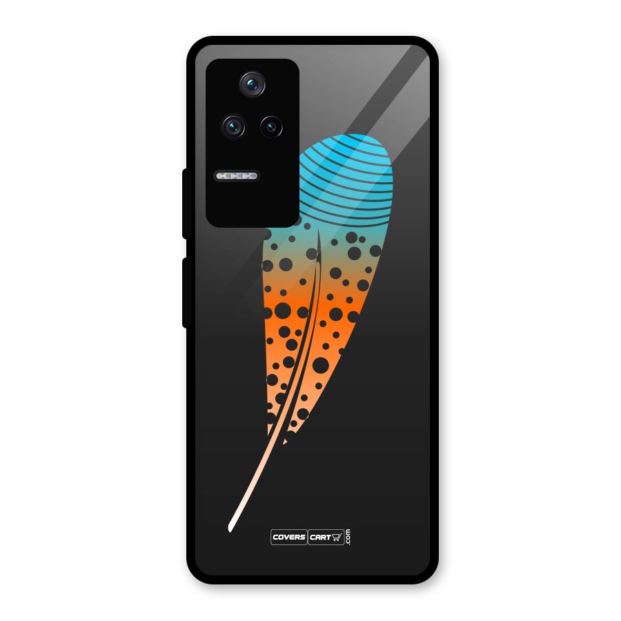 Feather Glass Back Case for Poco F4 5G
