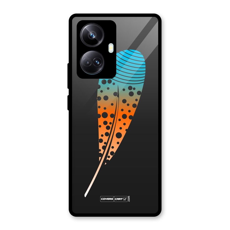 Feather Glass Back Case for Realme 10 Pro Plus