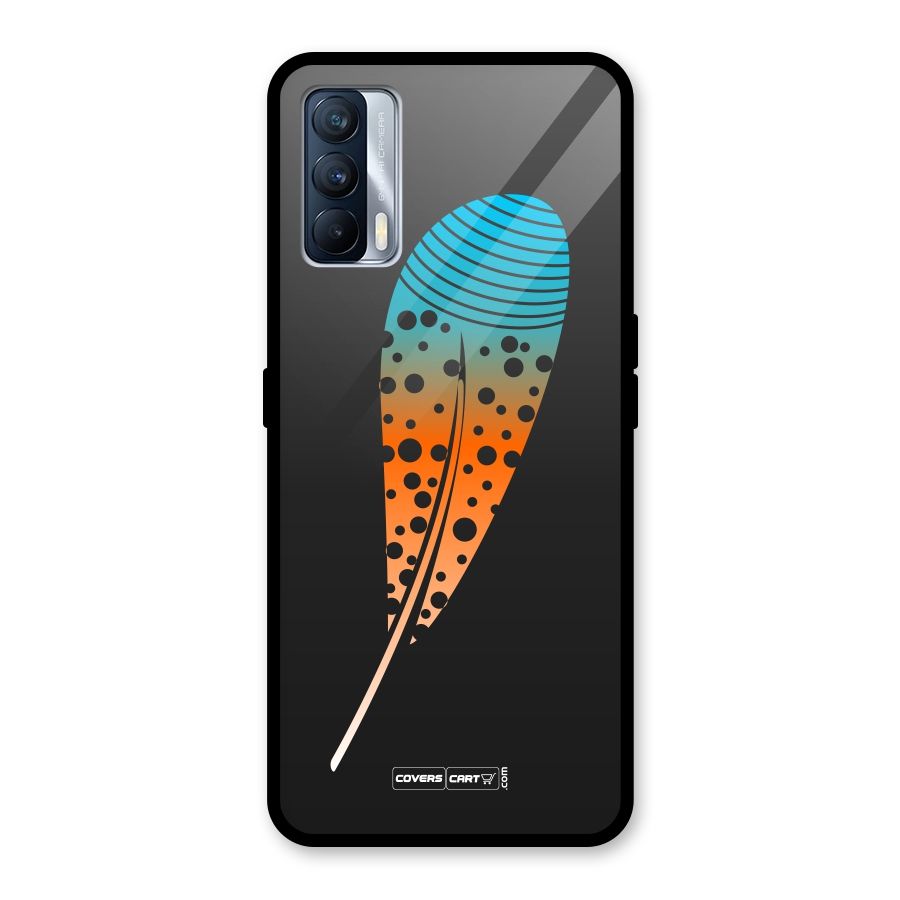 Feather Glass Back Case for Realme X7