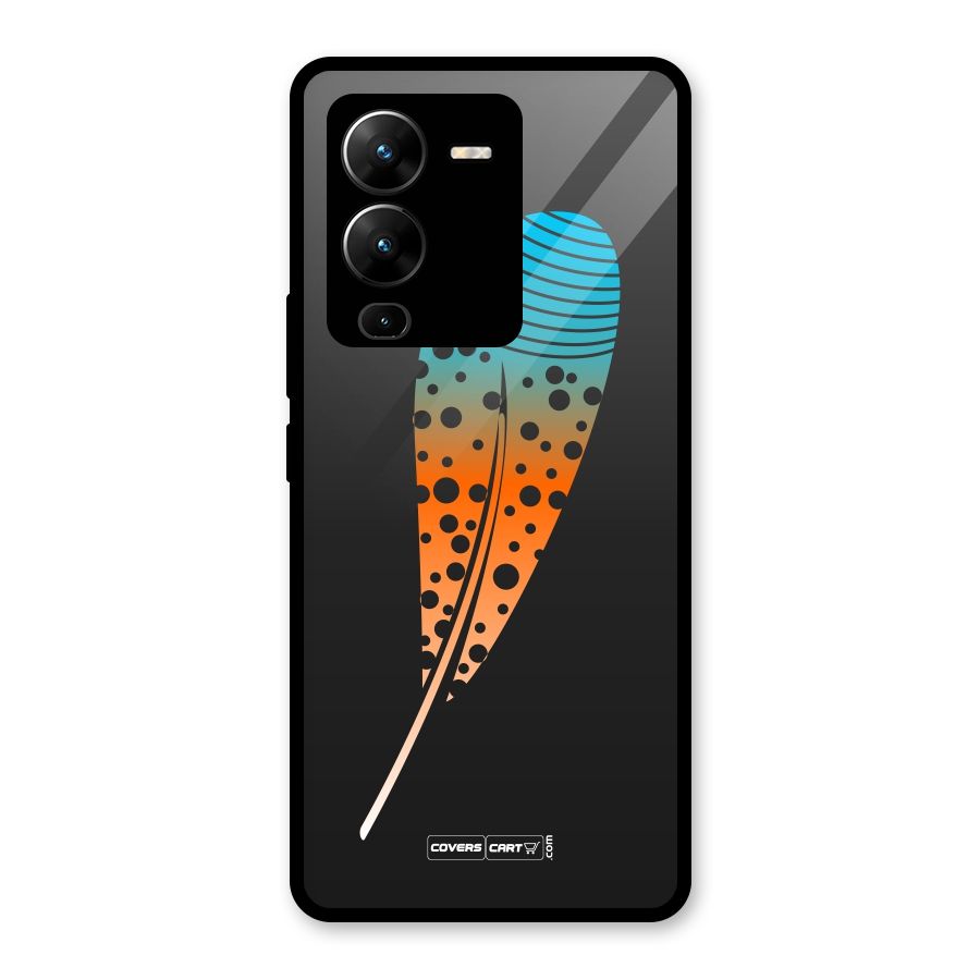 Feather Glass Back Case for Vivo V25 Pro