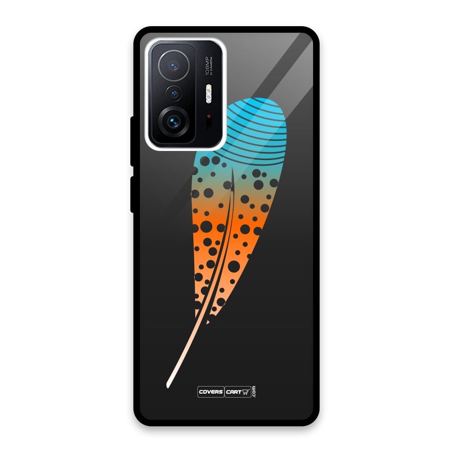 Feather Glass Back Case for Xiaomi 11T Pro