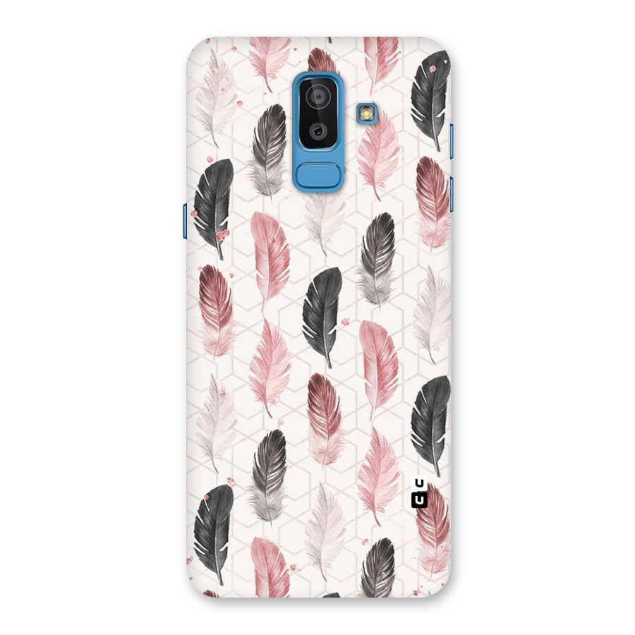 Feather Line Pattern Back Case for Galaxy On8 (2018)