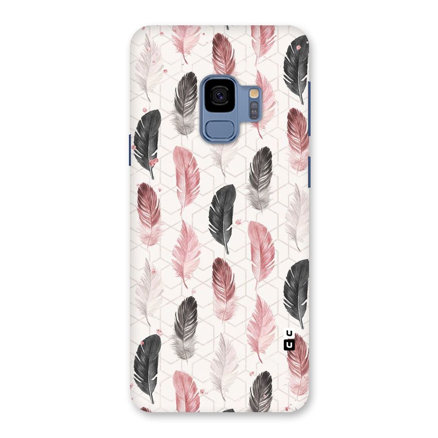 Feather Line Pattern Back Case for Galaxy S9