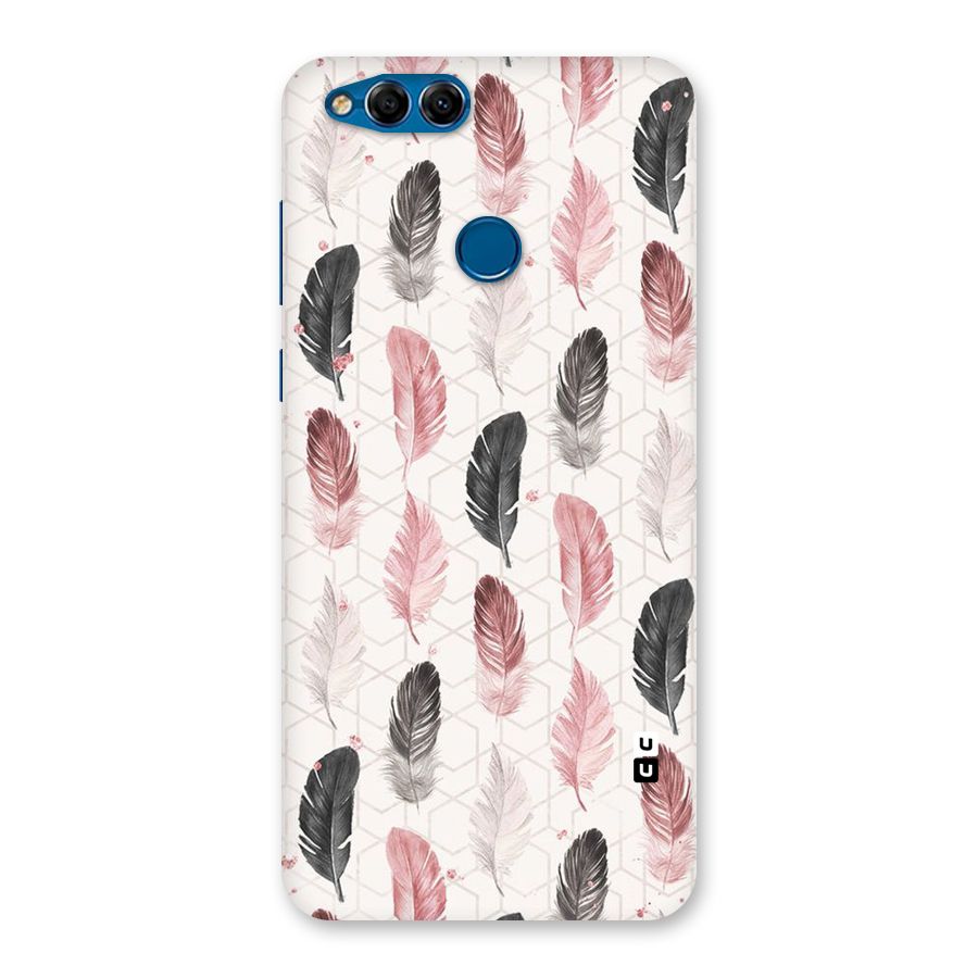 Feather Line Pattern Back Case for Honor 7X