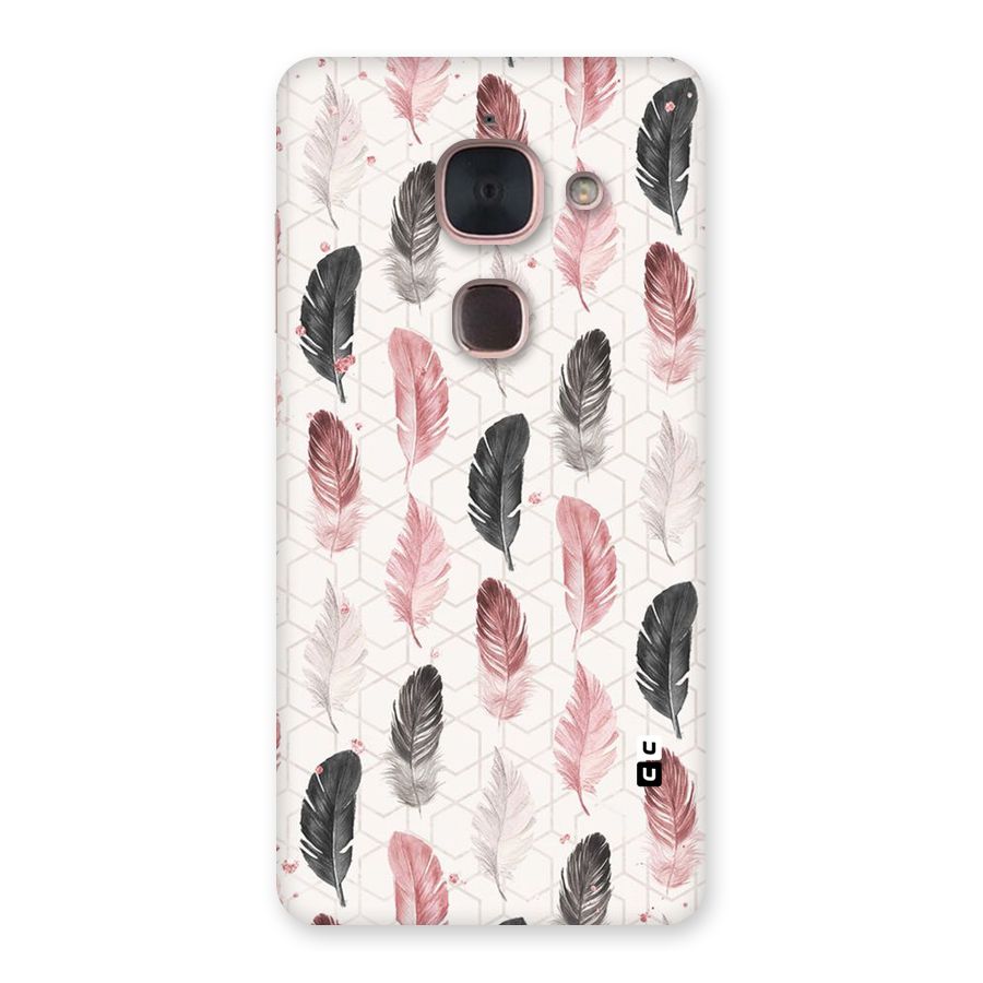 Feather Line Pattern Back Case for Le Max 2