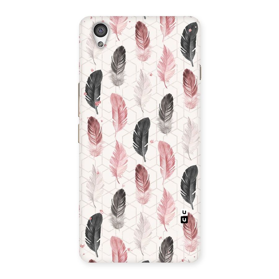 Feather Line Pattern Back Case for OnePlus X