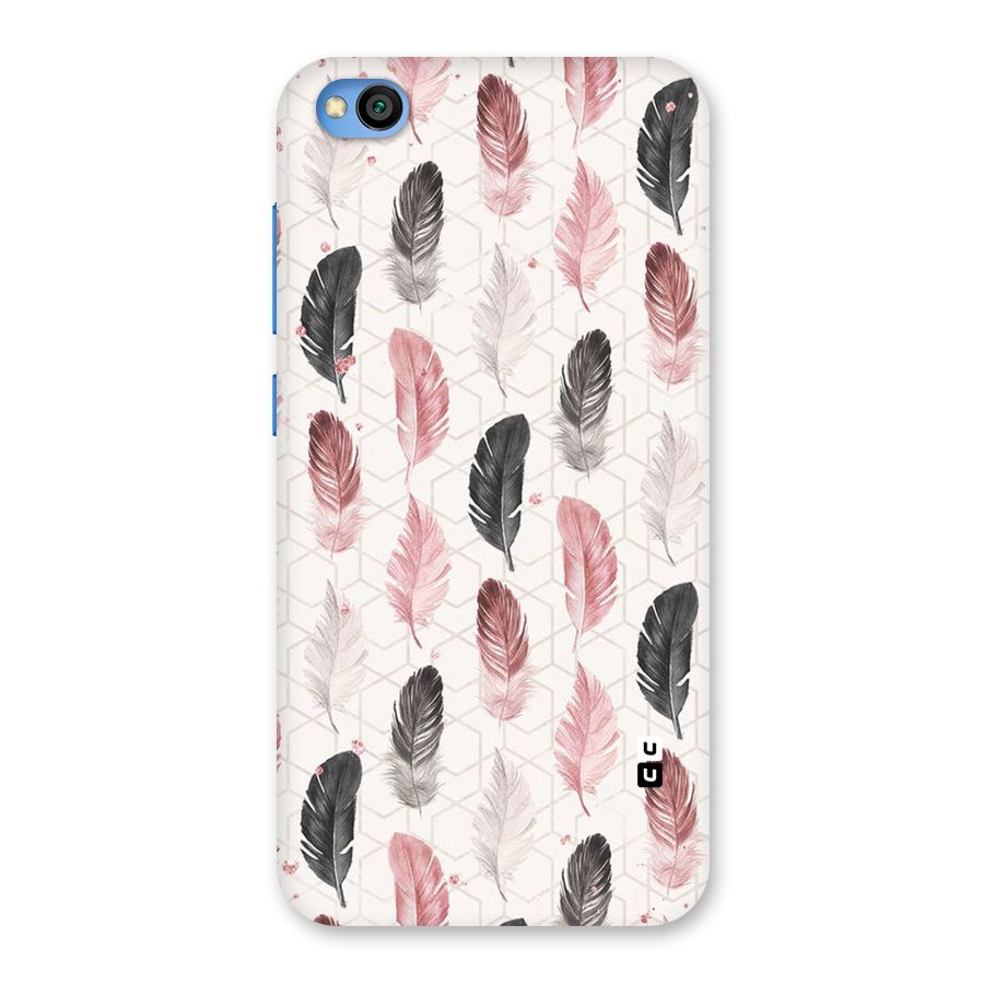 Feather Line Pattern Back Case for Redmi Go