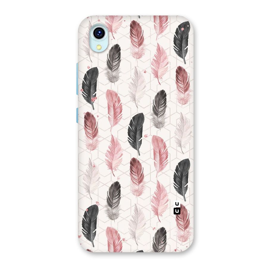 Feather Line Pattern Back Case for Vivo Y1s