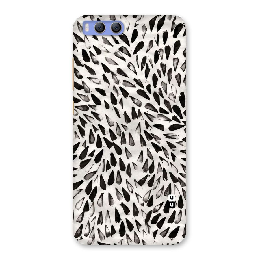 Feather Pattern Colorless Back Case for Xiaomi Mi 6
