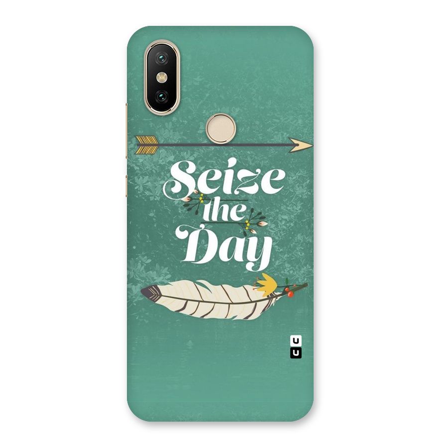 Feather Seize Back Case for Mi A2