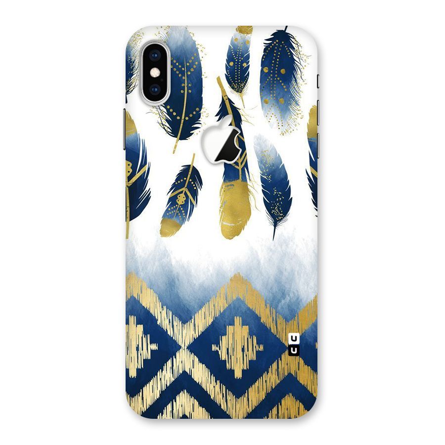 Feathers Beauty Back Case for iPhone XS Max Apple Cut