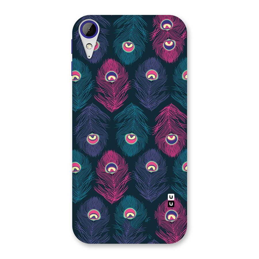 Feathers Patterns Back Case for Desire 830