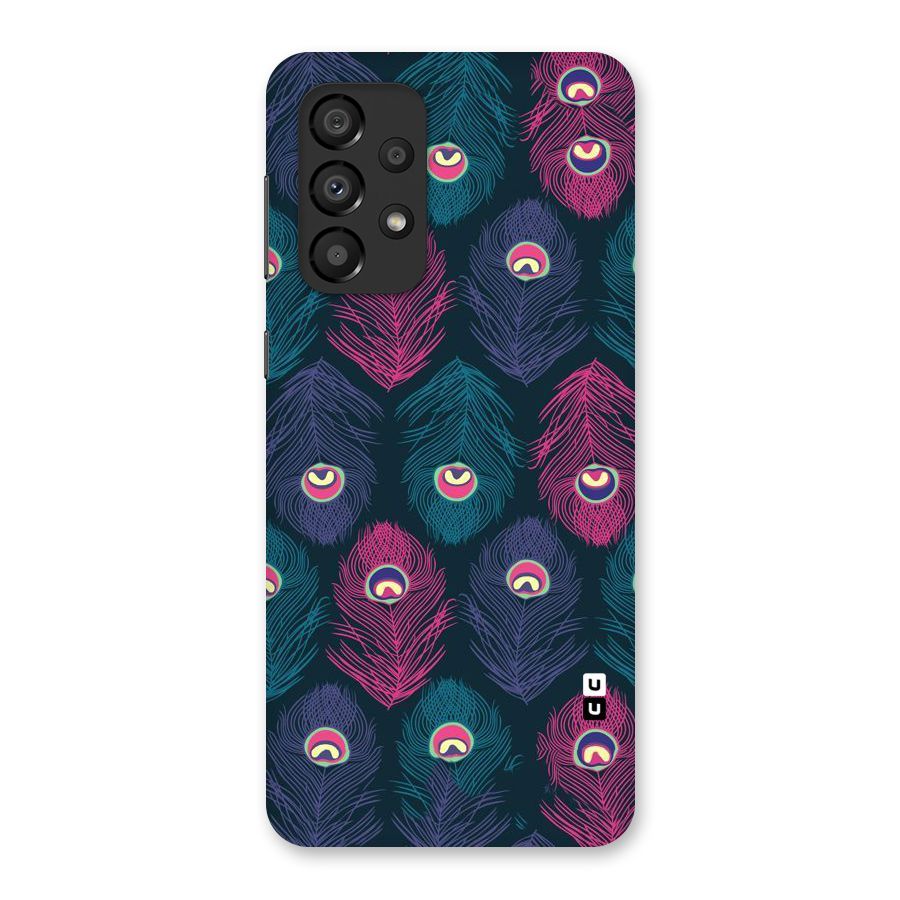 Feathers Patterns Back Case for Galaxy A33 5G