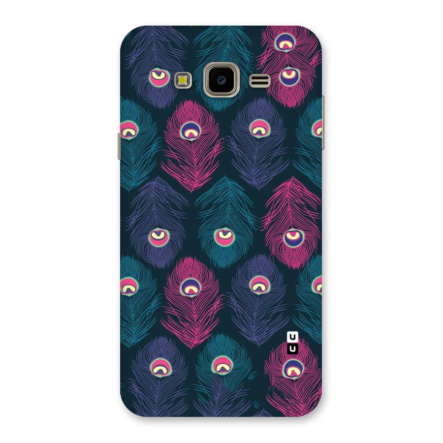 Feathers Patterns Back Case for Galaxy J7 Nxt