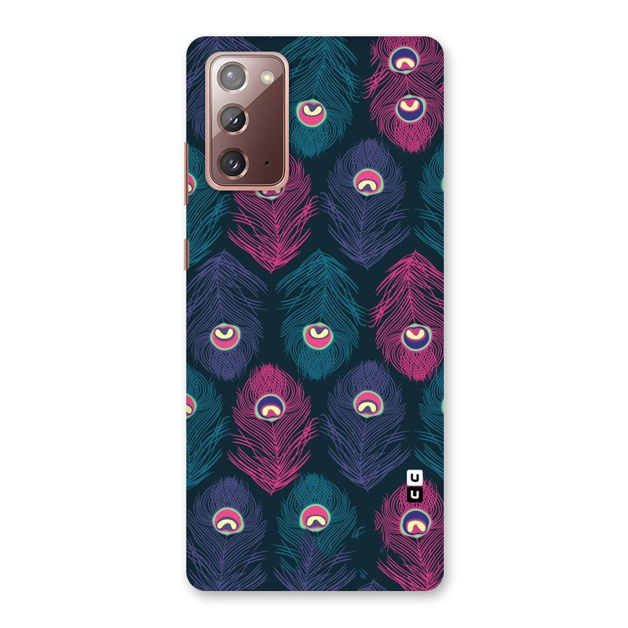 Feathers Patterns Back Case for Galaxy Note 20