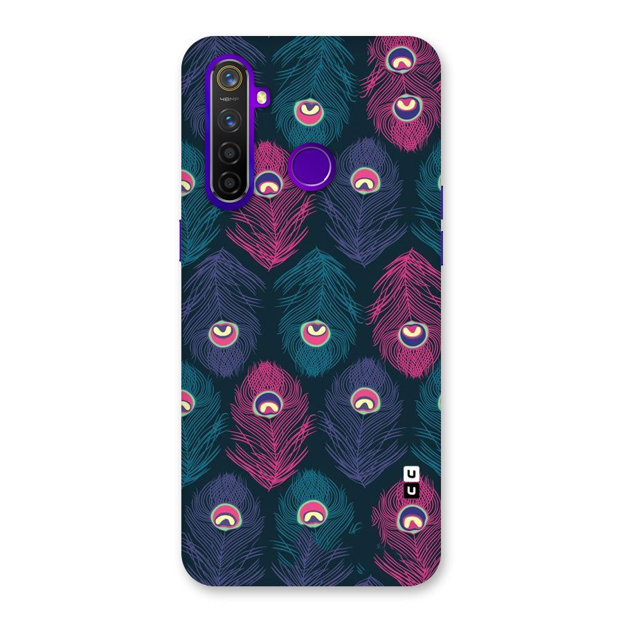 Feathers Patterns Back Case for Realme 5 Pro