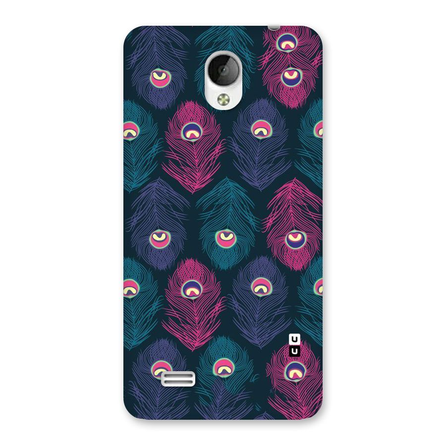 Feathers Patterns Back Case for Vivo Y21