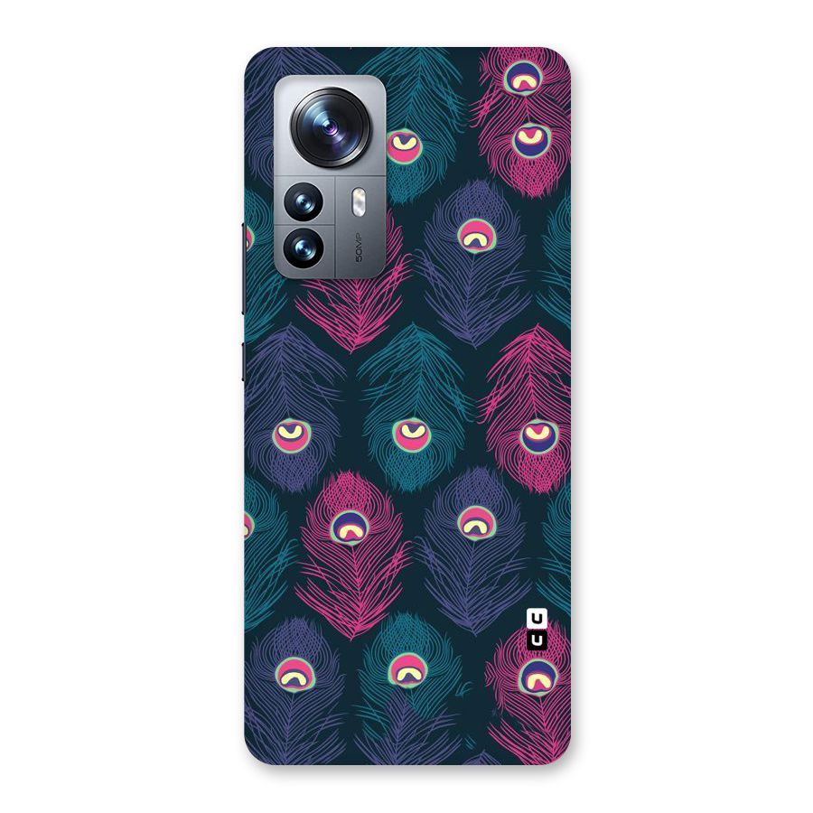 Feathers Patterns Back Case for Xiaomi 12 Pro