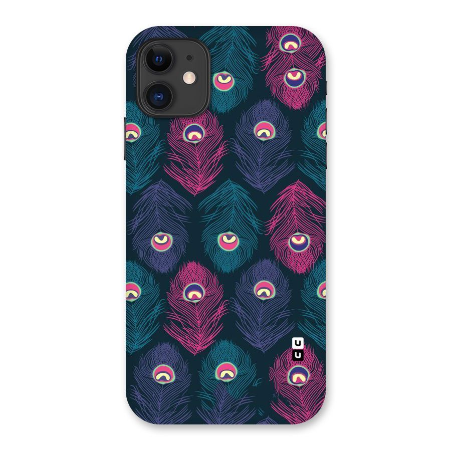 Feathers Patterns Back Case for iPhone 11