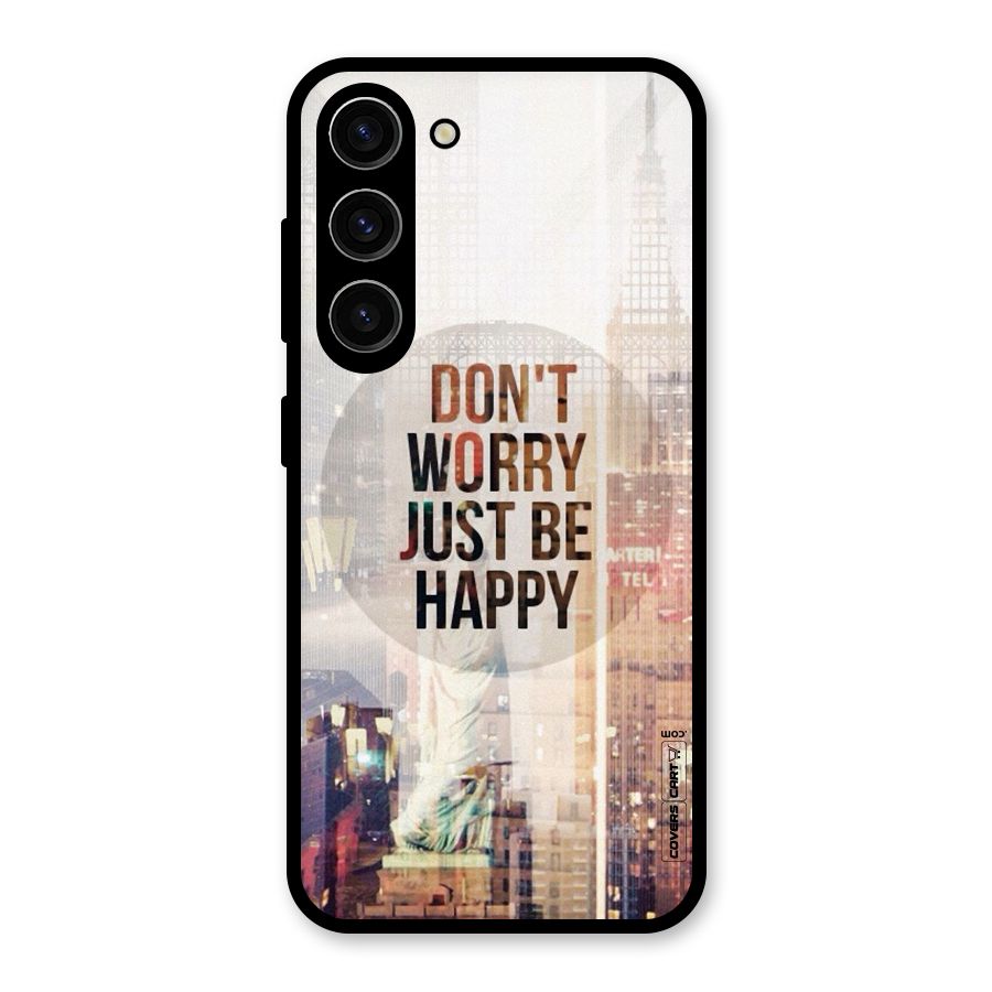 Feel Lively Glass Back Case for Galaxy S23