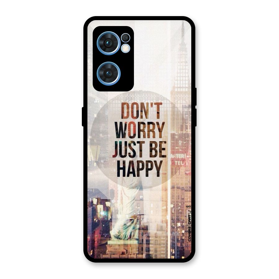 Feel Lively Glass Back Case for Oppo Reno7 5G