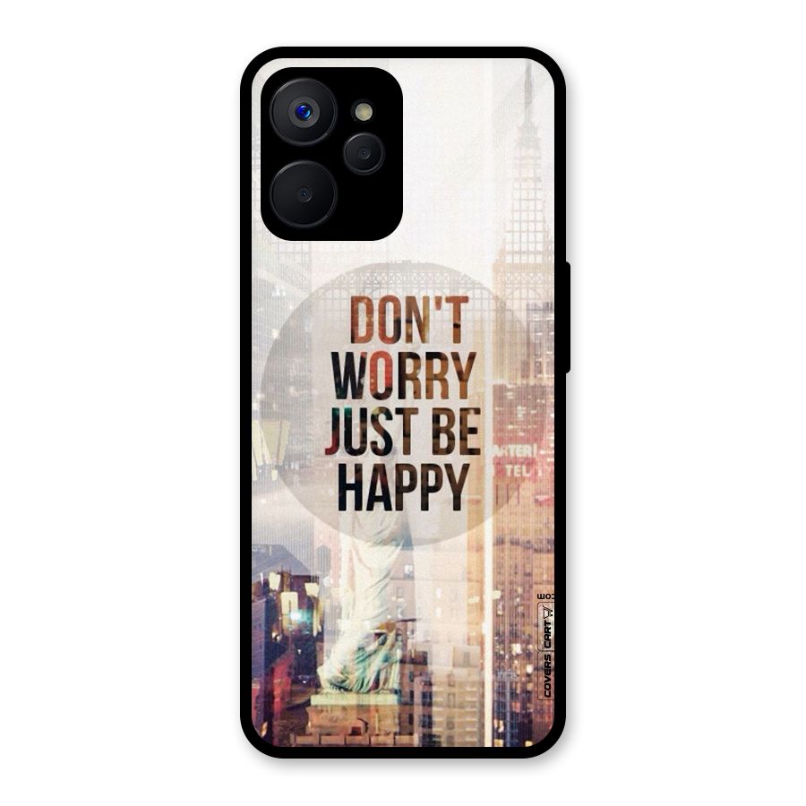 Feel Lively Glass Back Case for Realme 9i 5G