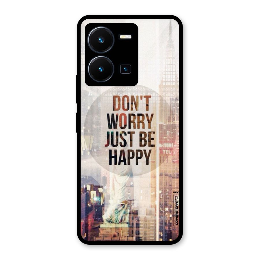 Feel Lively Glass Back Case for Vivo Y35